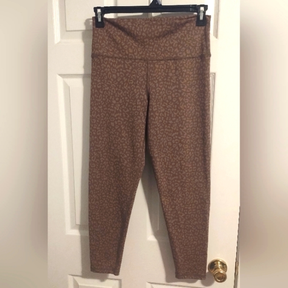 Aerie Offline Brown Leopard Print Women's Leggings